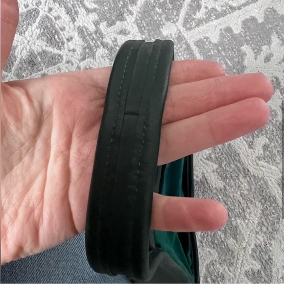 Vintage Emerald Green Velvet Coach Ergo Mini Bag - Picture 4 of 6